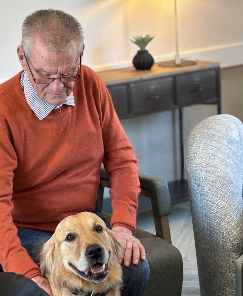 Médiation par l'animal avec Thelma